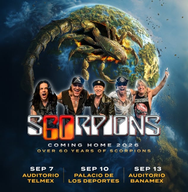 Scorpions regresa a México