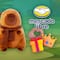 7 peluches de capibara en Mercado Libre: Precio con mochila y en otras versiones para regalar a los niños por Reyes Magos