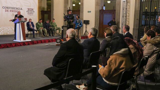 Andrés Manuel López Obrador, presidente de México, mostró unas estadísticas en donde asegura que los homicidios van a la baja durante su sexenio