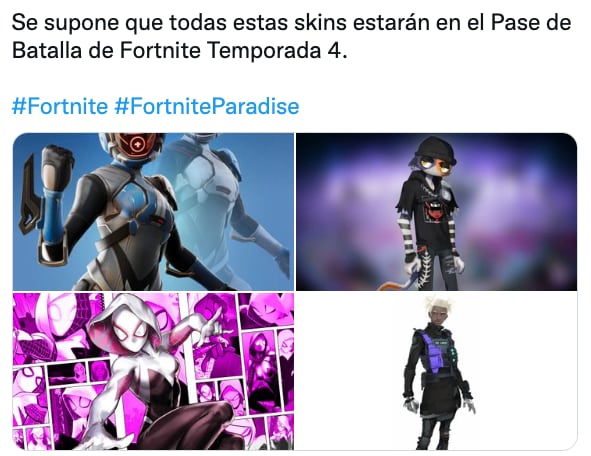 Teasers de Fortnite para la temporada 4