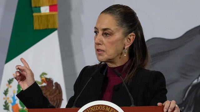 Claudia Sheinbaum, presidenta de México.