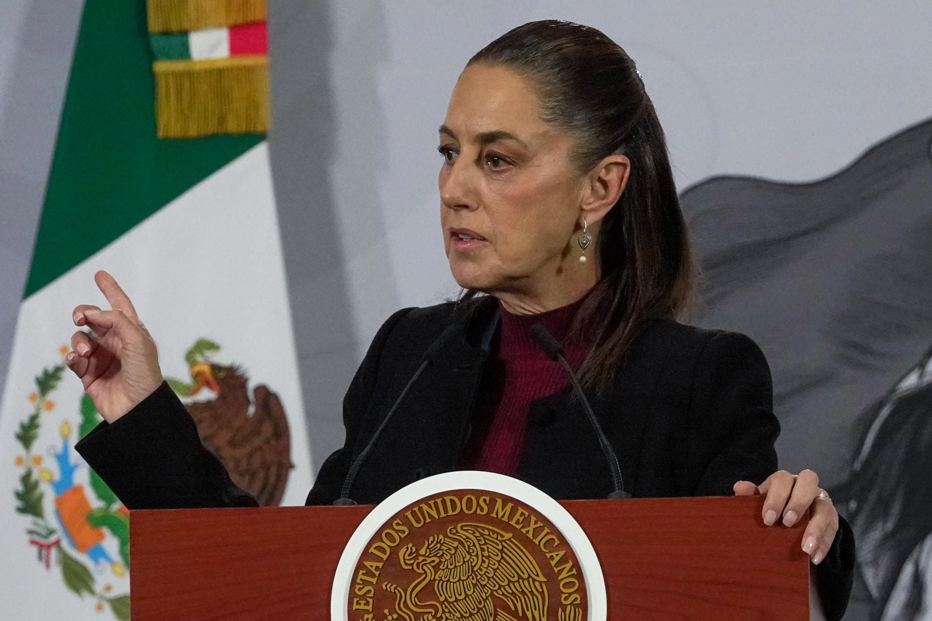 Claudia Sheinbaum, presidenta de México.
