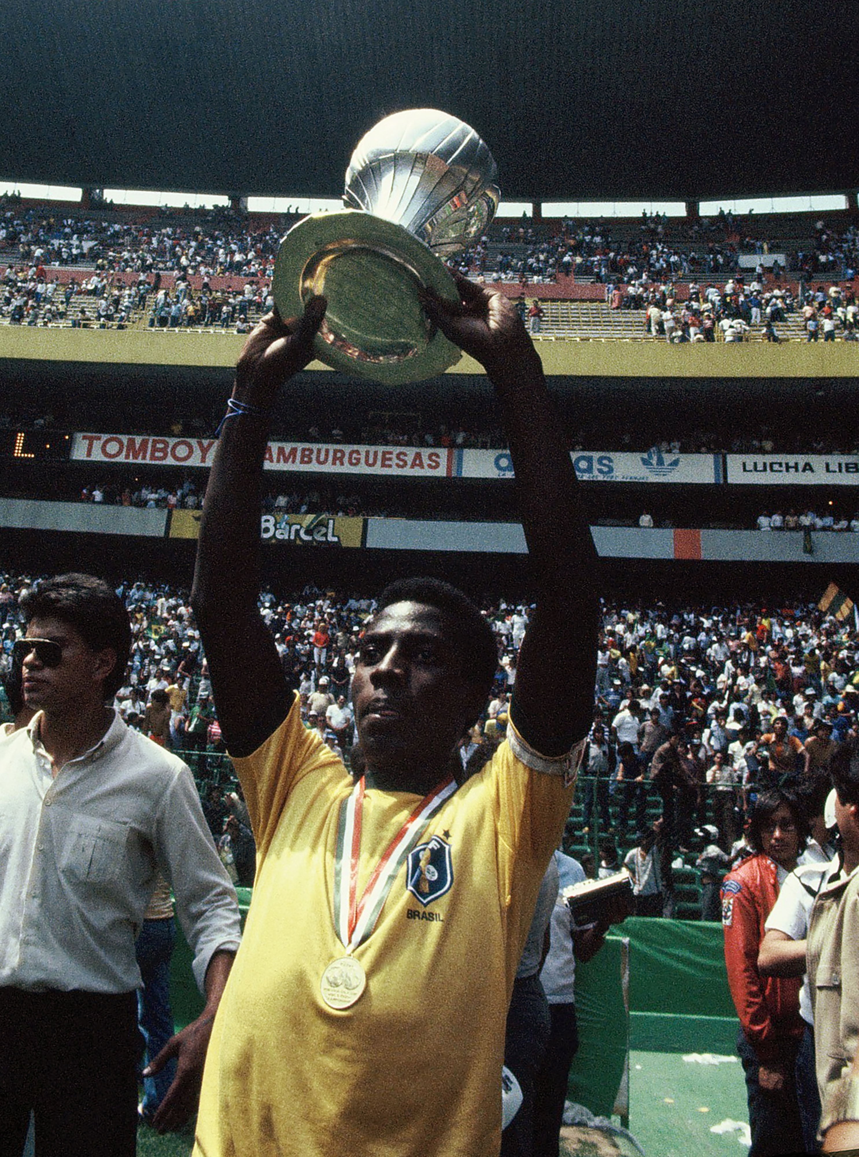 Pelé en el Estadio Azteca, 1970