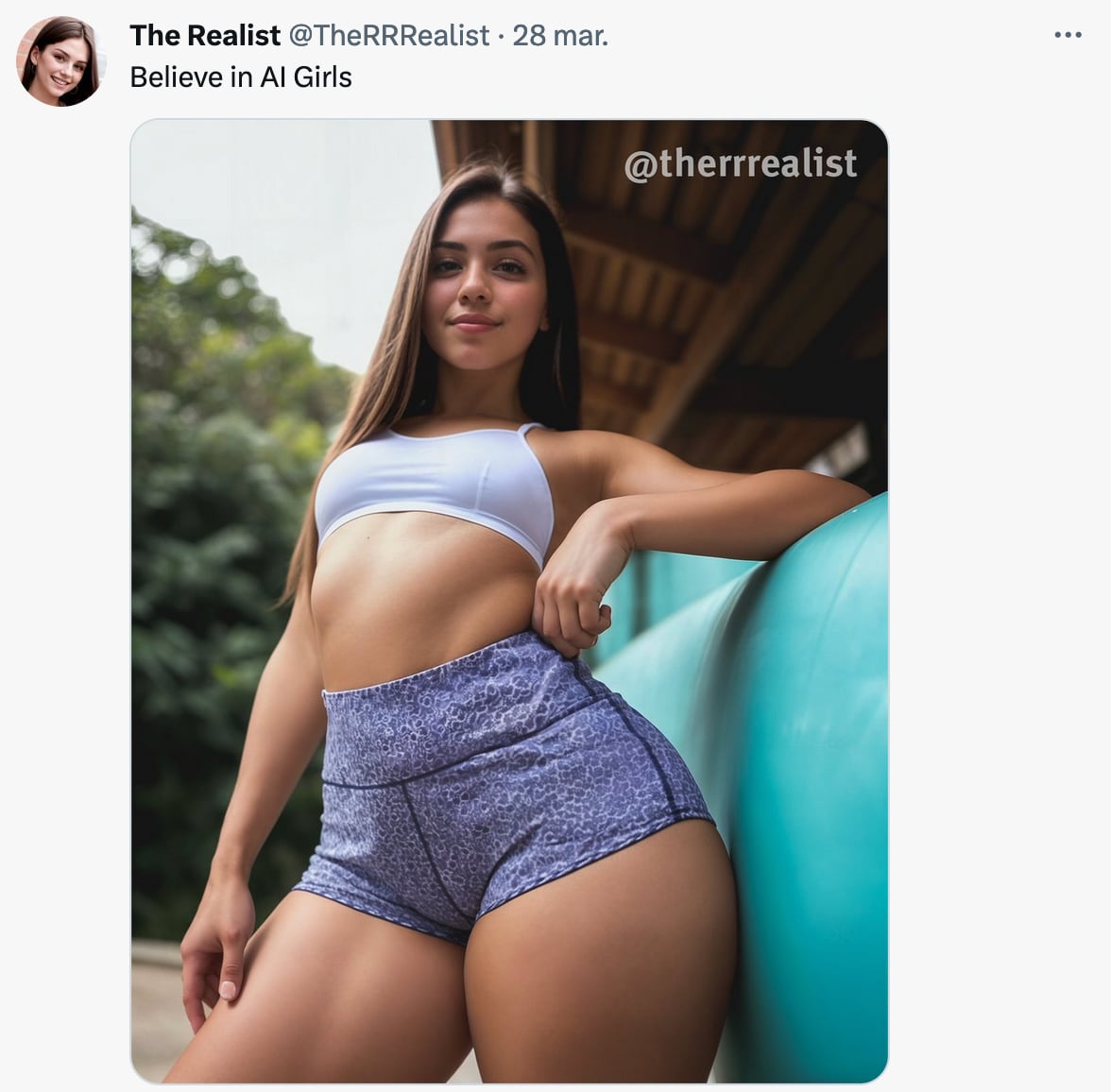Modelo virtual de OnlyFans