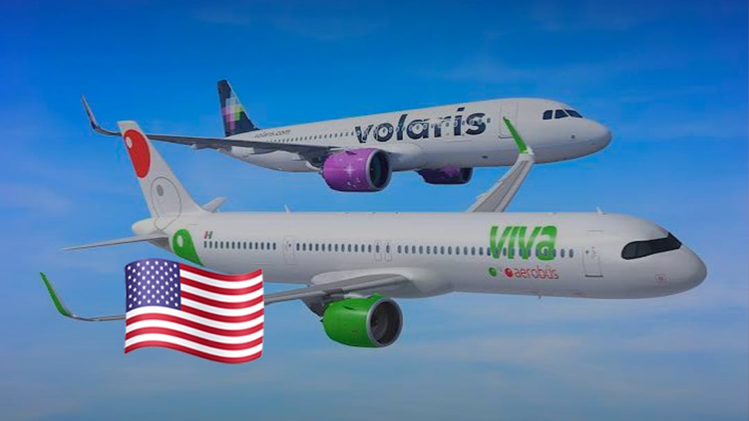 Volaris y Viva Aerobus superan filtro antimonopolio en Estados Unidos para su fusión