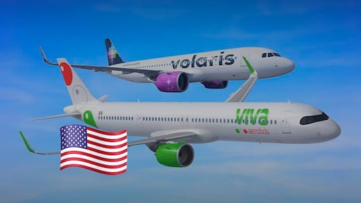 Volaris y Viva Aerobus superan filtro antimonopolio en Estados Unidos para su fusión