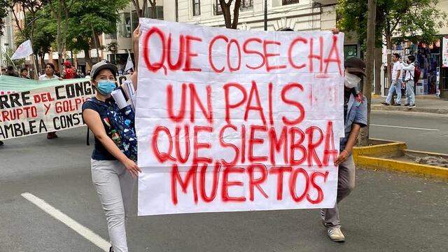 Protestas en Perú. Foto/Plácido Garza