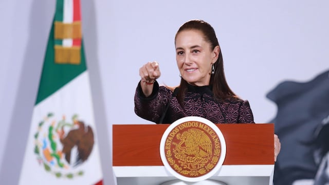 Sheinbaum dijo que hay buena relación con Estados Unidos y que a ella le toca declarar como presidenta de México ante la posición de AMLO con Estados Unidos