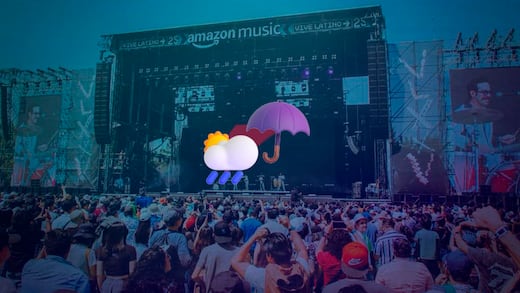 Clima en CDMX para el Vive Latino 2026: prevén lluvia en el primer día