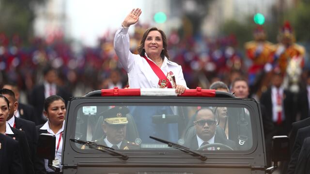Dina Boluarte, presidenta de Perú