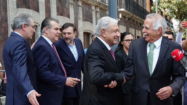 El presidente AMLO sostuvo una reunión privada con empresarios del Consejo Mexicano de Negocios