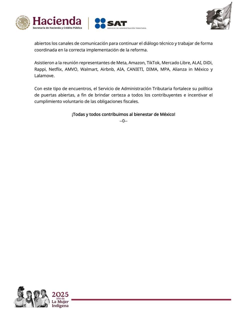 SAT se reúne con Netflix, Airbnb y otras plataformas por la reforma fiscal