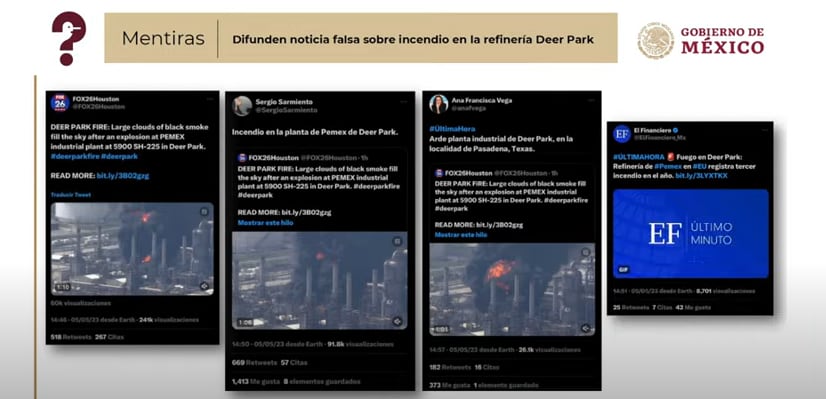 Mentiras de la semana del 10 de mayo