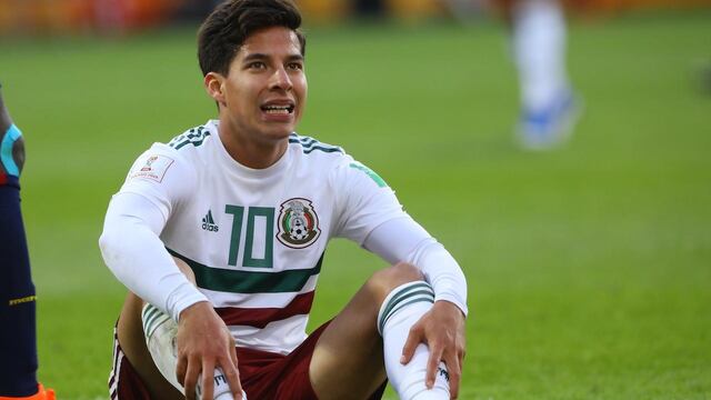 Diego Lainez quedó a deber en el certamen.