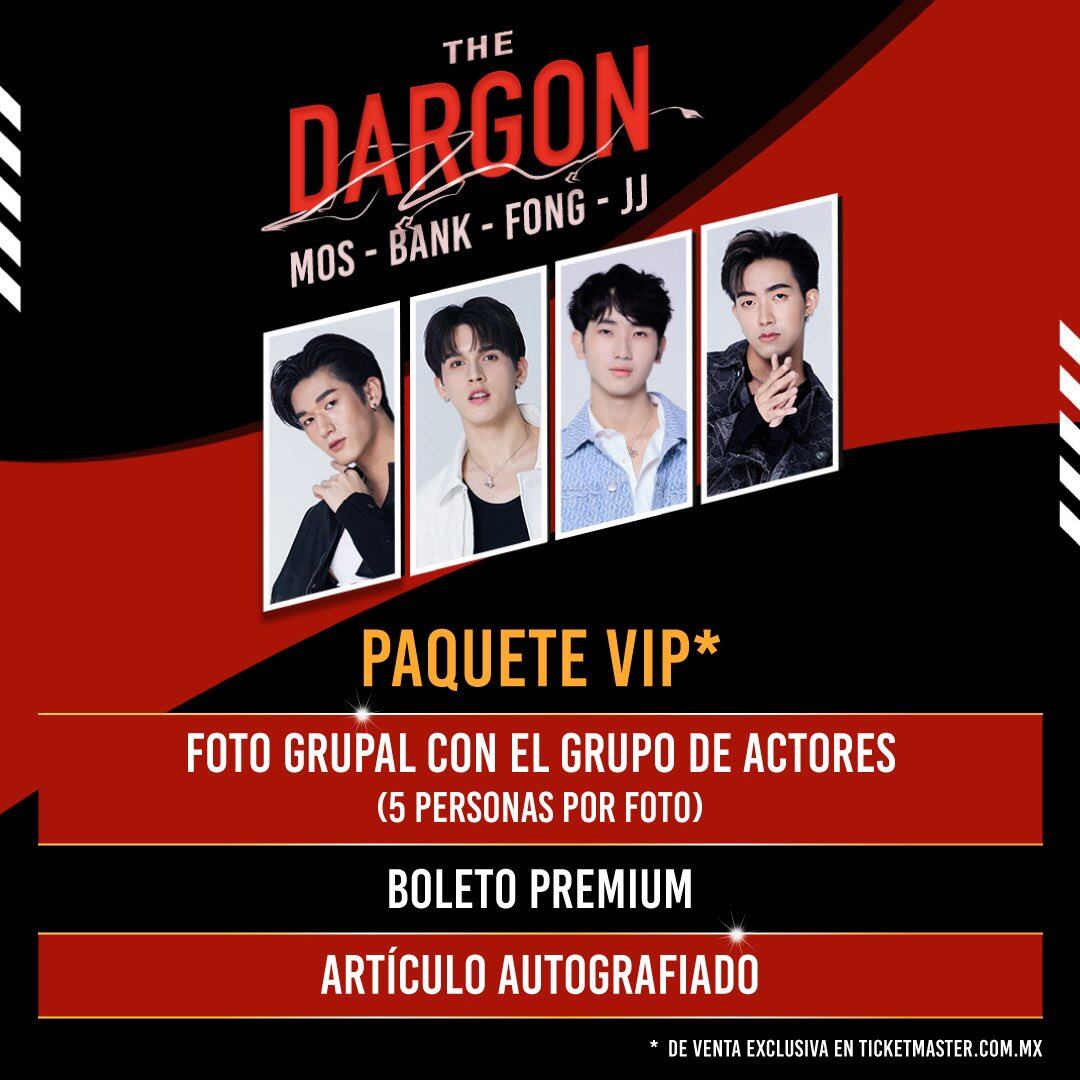 Paquete VIP para conocer a los 4 actores de la serie Big Dragon en México