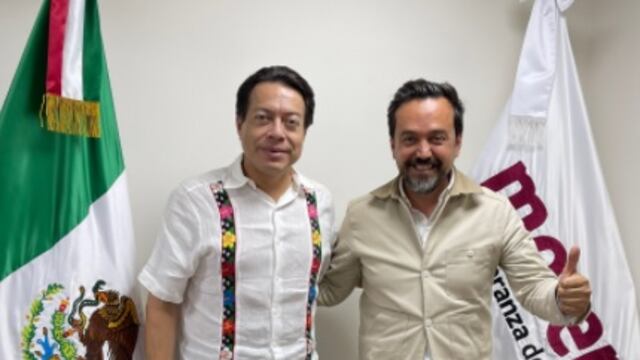 Mario Delgado y Arturo Ávila