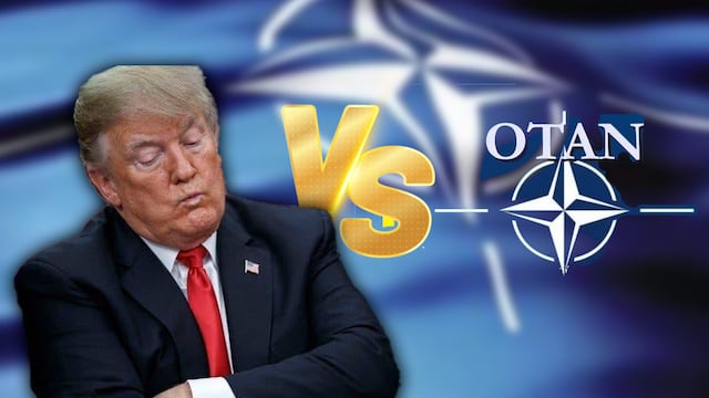 Trump lanza nuevo mensaje contra la OTAN y el papel de Estados Unidos
