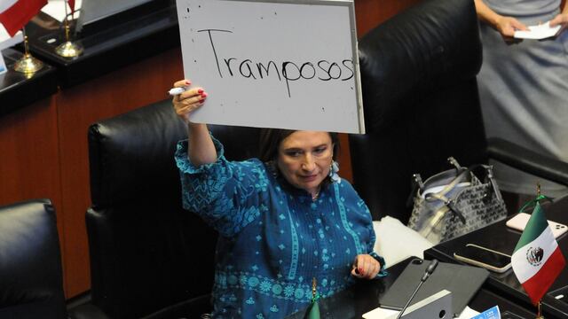 Xochitl Gálvez, senadora del PAN