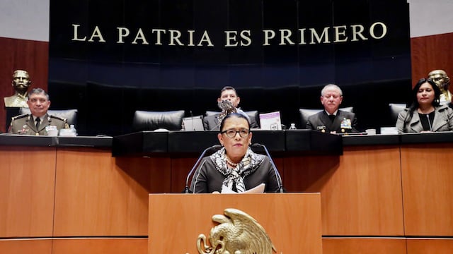 Rosa Icela Rodríguez, Cámara de senadores, cuarto informe de gobierno