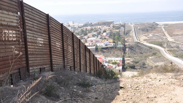 Muro fronterizo entre México y Estados Unidos