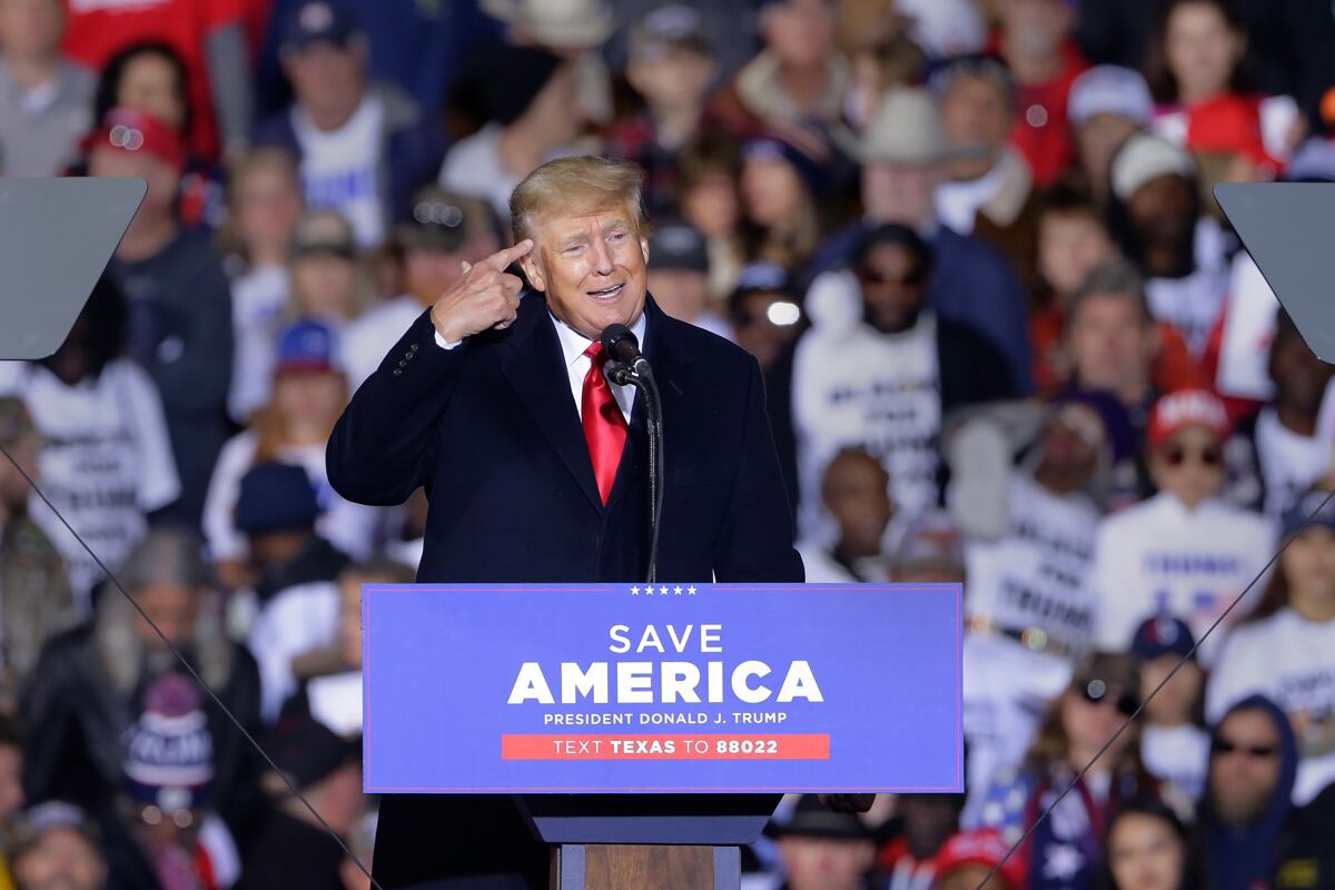 Donald Trump, expresidente de los Estados Unidos de América