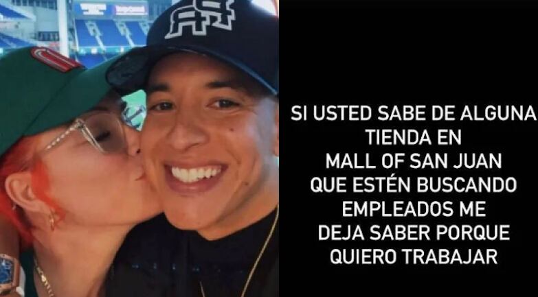 Esposa de Daddy Yankee busca trabajo