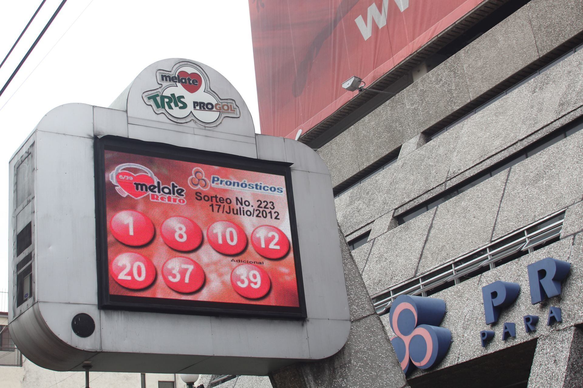 Robo a Melate de la Lotería Nacional