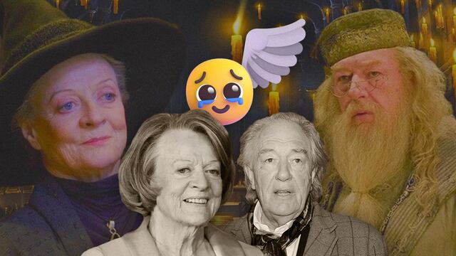 Maggie Smith murió el mismo día que Michael Gambon, el profesor Dumbledore de Harry Potter