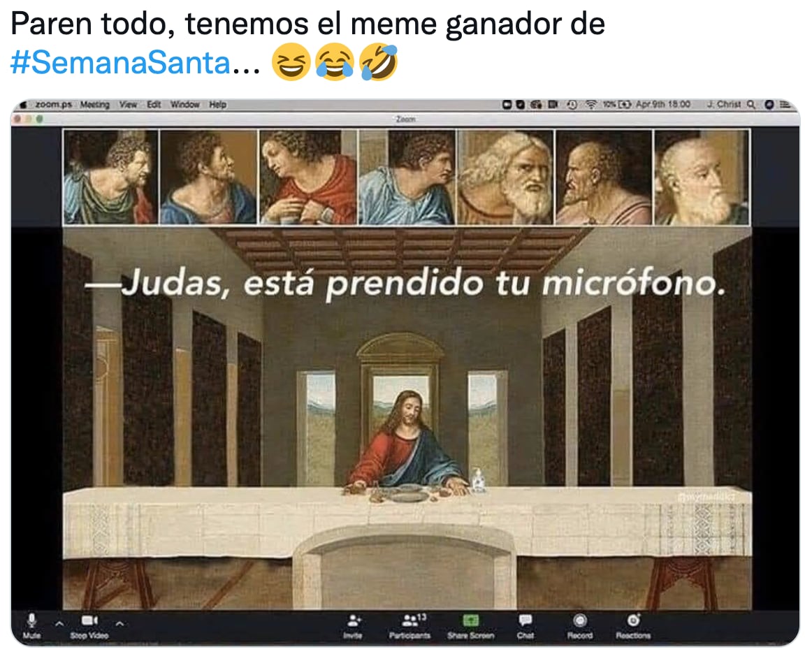 Memes del Jueves Santo