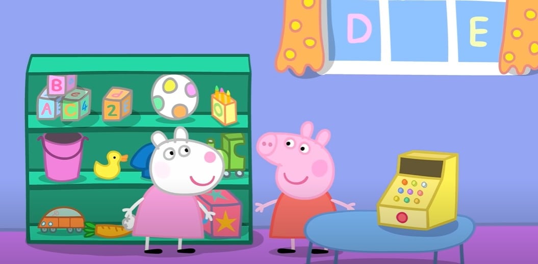 Peppa Pig juega a trabajar