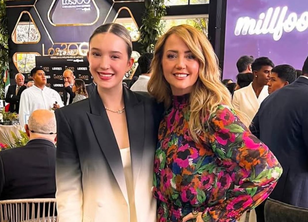 Andrea Legarreta y Mía Rubín