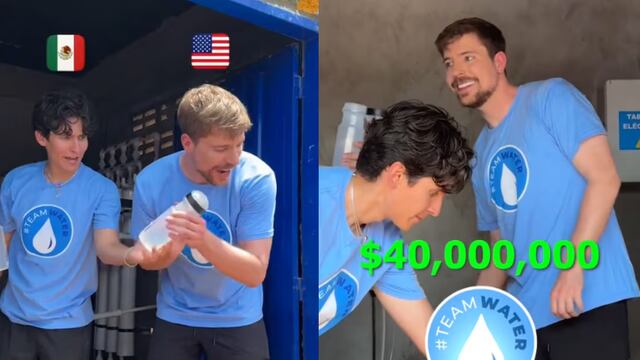 MrBeast apoya a una comunidad de México