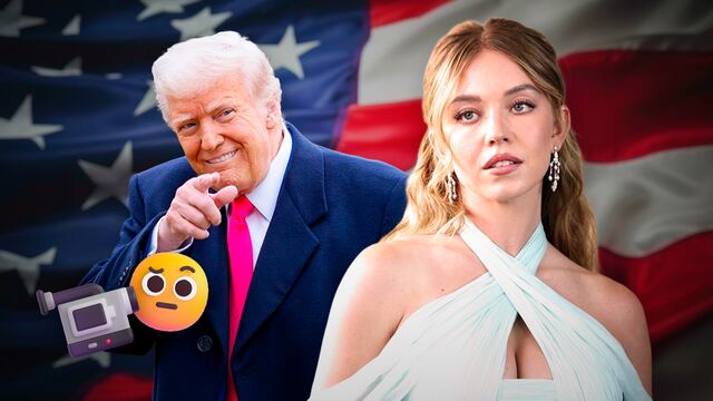 Donald Trump y Sidney Sweeney