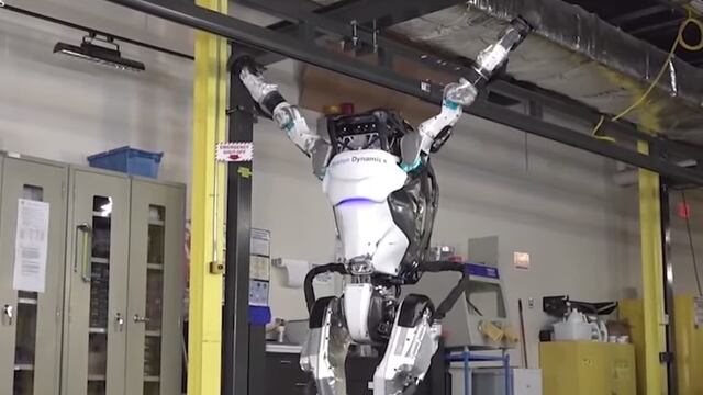 Atlas, el robot humanoide gimnasta