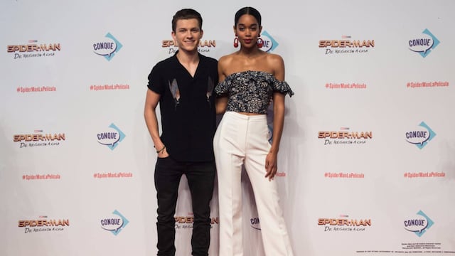 Tom Holland/Laura Harrier