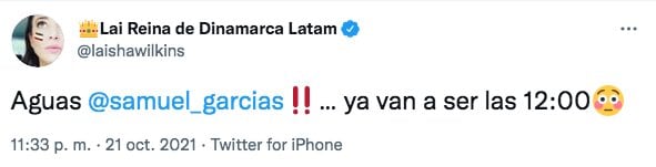 Tuit de Laisha Wilkins