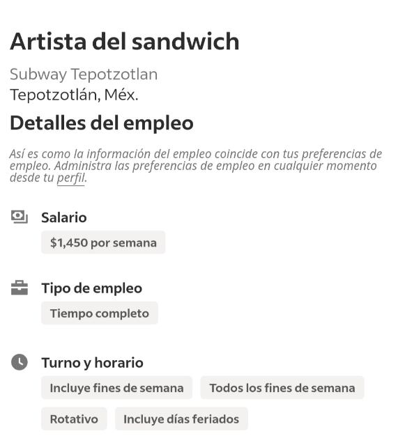 Oferta laboral para ser "artista del sandwich"