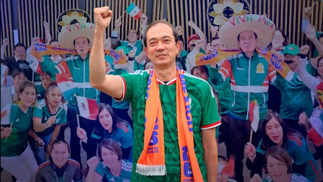 Embajador de Japón apuesta por un triunfo de México sobre Inglaterra