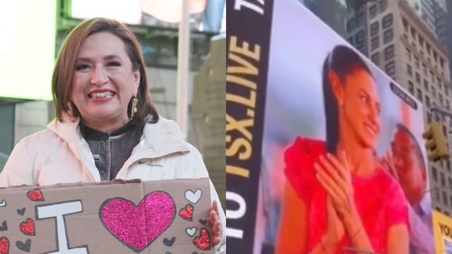 Xóchitl Gálvez critica anuncios de Claudia Sheinbaum en Nueva York