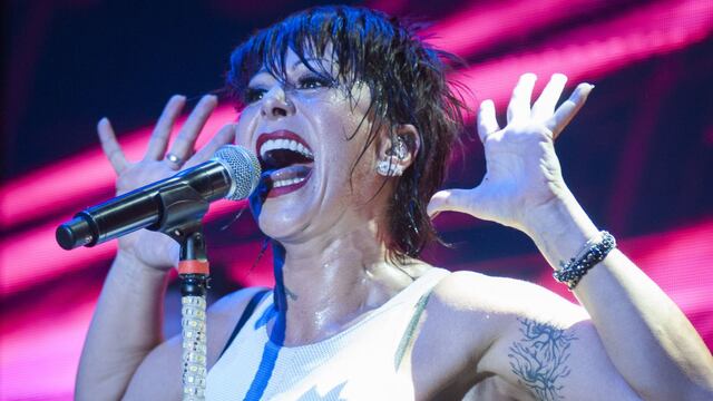 Alejandra Guzmán, cantante.