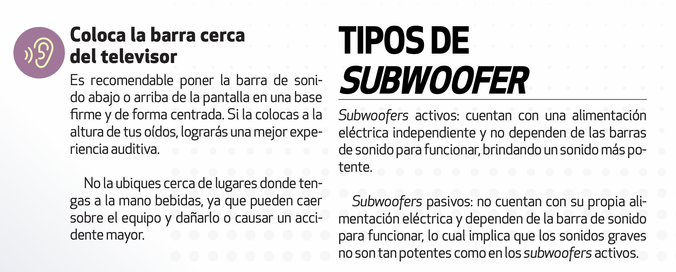 Las mejores barras de sonido según Profeco