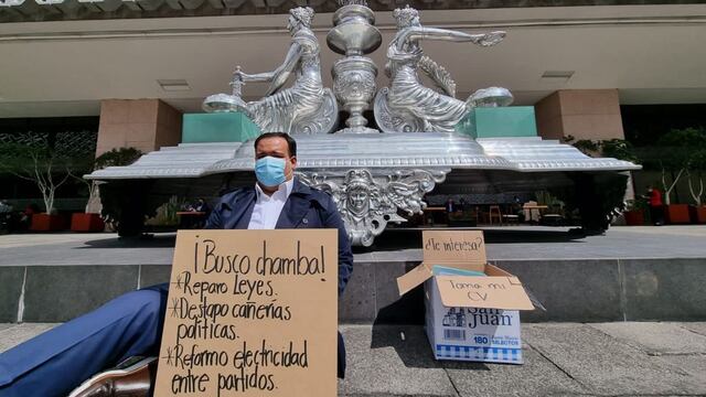El joven Fermín Alejandro en la Cámara de Diputados