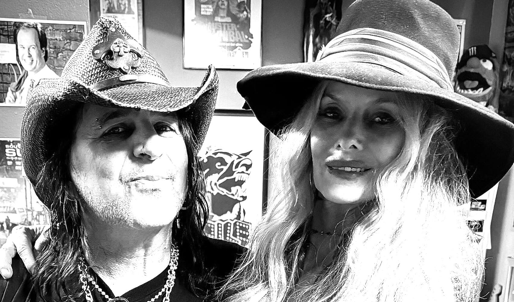 Taime Downe y su esposa, Kimberly Downe