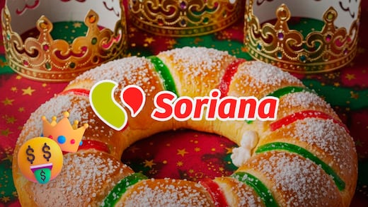 Rosca de Reyes Soriana: Precio de 2026