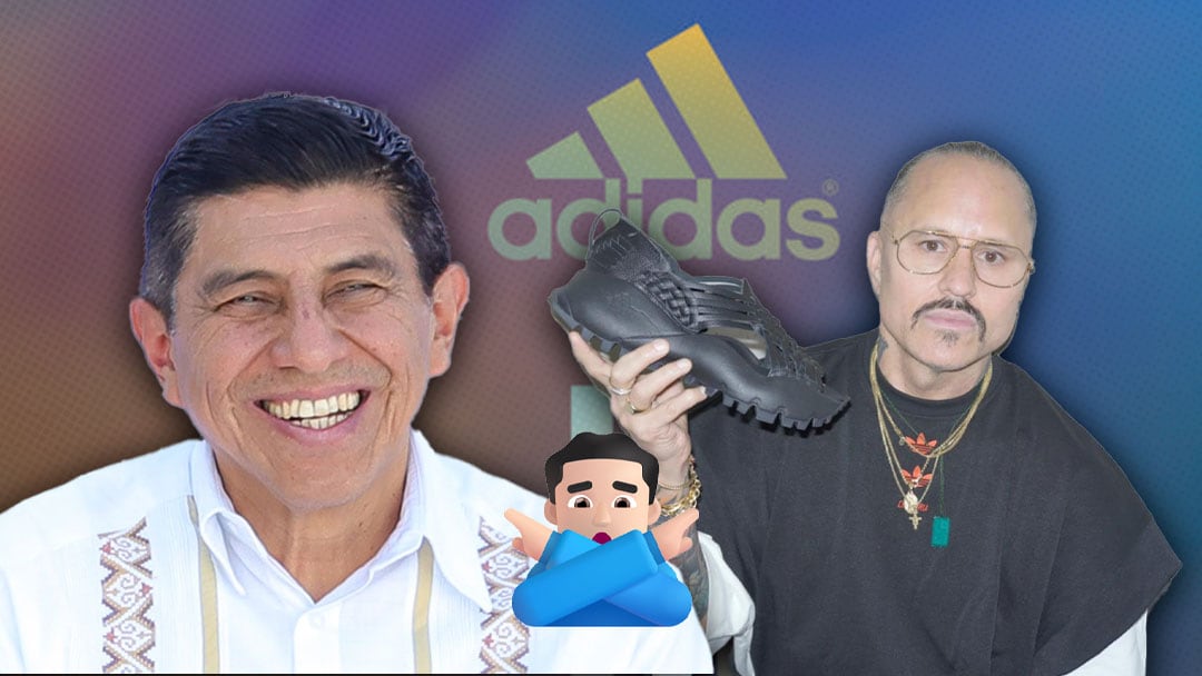 Salomón Jara exige que Adidas y Willy Chavarría suspendan campaña de Oaxaca Slip on
