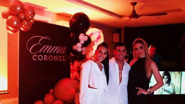 Emma Coronel y Tito el Bambino de fiesta en Puerto Rico