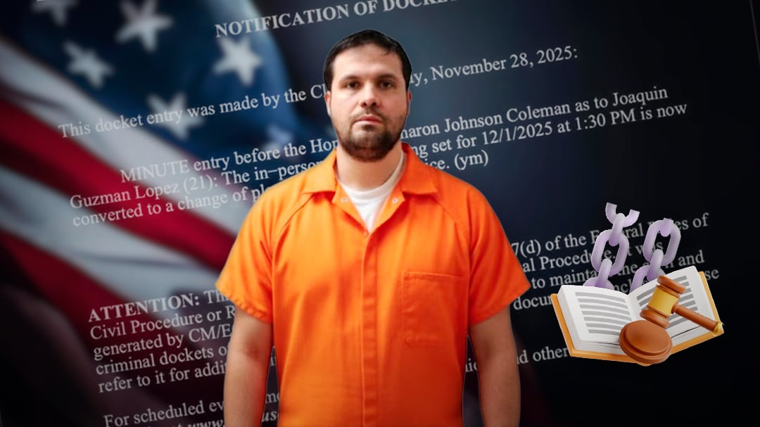 Joaquín Guzmán López, hijo de El Chapo, se declarará culpable en Estados Unidos