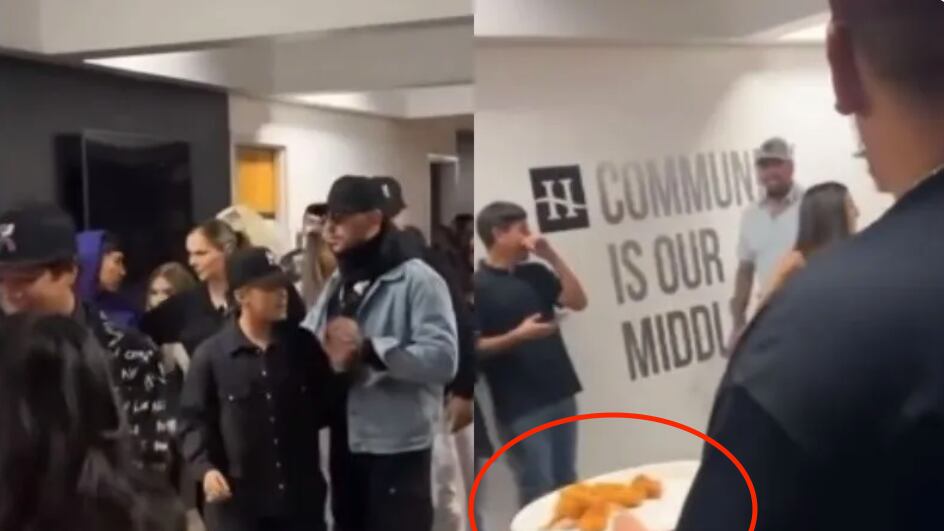 A Yahritza y Su Esencia le llevan chicken nuggets y esto pasó cuando los vio (VIDEO)