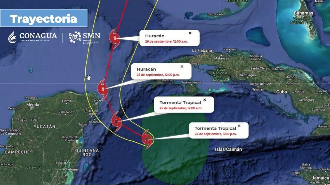 Helene se convertirá en huracán categoría 1