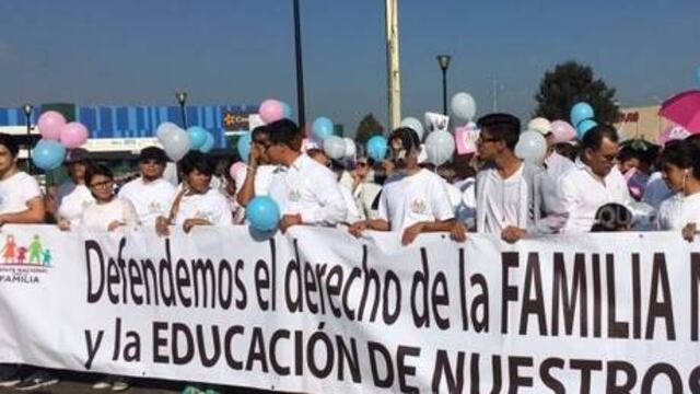 Marcha por la familia